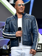 The Road To F9 Concert Vin Diesel Fast and Furious 9 Dominic Toretto Leather Jacket